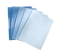 5pcs Dimensione Delle Dimensioni Della Lettera Cartella Documentazione Con Organizzatori File Resistenti All'acqua A Rotazione A Rotazione Aperta Laterale Da 14.6x9 Pollici Cartelle Colorate