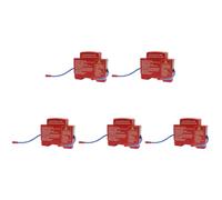 5pcs DIN Rail Retardant Device Dual-Line Household Flame Retardant Tool Non-Pollution Heat Aerosol Fire Extinguishers For Distribution Cabinet And Meter Box