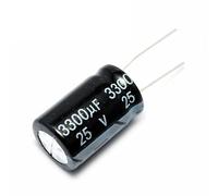 5PCS Electro Electrolytic capacitor 25v3300uf 3300uf25v 16 * 25 25v 3300uf 16x25 MQXFCZUX