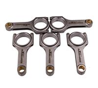 5PCS EN24 Pleuel Bielle for Audi RS2 S2 2.2L 5Zyl 20V Turbo 144mm Rods Conrod