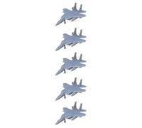 5PCS F-15C Eagle Caccia Da Superiorità Aerea 1/350-1/700 Modello Resina 3D | F-15C Eagle Caccia Da Superiorità Aerea, USAF Della Guerra Fredda Caccia, Modello Resina DIY Non Verniciato(1/350(3.7CM))