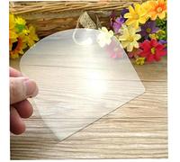 5pcs Flessibile Trasparente Torta di Plastica Raschietto più Omogeneo per Accessori per La Casa del Pane Forno Pasticcere Cake Decorating