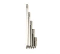5pcs for dial Digitale Indicatore Prolunga Ceppo Stanga M2.5 20 40 60 80 100mm
