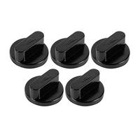 5pcs forno controlla la manopola, 8mm/0.3inch foro interno diametro gas stufa manopola universale stufa grill controllo interruttore per uso della domestica