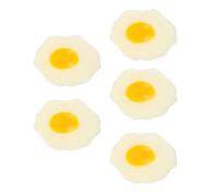 5pcs fritto a forma di a forma di scherzo giocattoli finti fritto