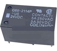 5pcs G6B-2114P-US 24VDC Minitype Power Relay Control Relays
