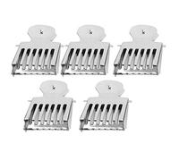 5Pcs Gabbie a clip per in acciaio inossidabile Gabbia per apicoltore a forma di regina Gabbia per apicoltore Attrezzatura per apicoltura