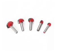 5pcs gambo punte del router a doppia bordatura for legno Cove Box bit carburo di tungsteno lavorazione del legno fresa fresa Miiling