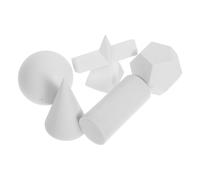 5pcs geometrico in resina compatta di disegno geometria