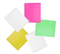 5pcs Glow nel trasferimento di calore scuro Ironico in vinile su vinile