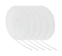 5Pcs Guaina Antincendio 16.4Ft-3.5mm ID Bianca, per Alta Temp Silicone