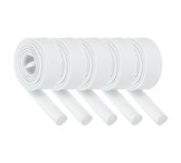 5Pcs Guaina Antincendio in Silicone, 6.6Ft-20mm ID Bianco, per Alta Temperatura