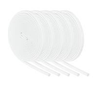 5Pcs Guaina Antincendio in Silicone 9.8Ft-4mm ID Bianco, Alta Temp