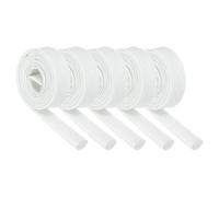5Pcs Guaina Termica Bianca per Cavi, 6.6Ft-16mm ID, Silicone Alta Temperatura