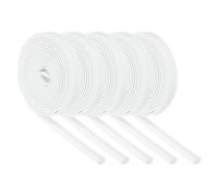 5Pcs Guaine Silicone 9.8Ft-6mm ID Bianche