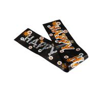 5pcs Halloween Decoration Banner Banner Elegante bandiera per Halloween (nero)