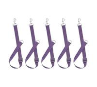 5Pcs Heavy Duty Nylon Secchio Cinghie Regolabile Alimentazione Esterna Cinghia Appesa per Secchi Acqua di Cavallo Sicuro Durevole Alimentatore Appeso Soluzione