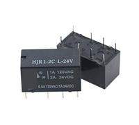5PCS HJR1-2CL-24V 8PINS 2A Relay HSMXNEONJB