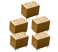 5PCS HK4100F-DC5V-SHG SPDT Mini relè di segnale PCB, 6-pin 1 forma C, 3A 250VAC/30VDC, bobina sigillata 0,2 W, ingombro standard 4100/21F, compatibile con JRC-21F e HFD41