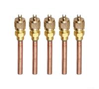 5pcs HVAC per service Valve Core Copper 6mm 5pcs HVAC per service | Solid copper build, 0.6mm thick wall, rust resistant, per ideal for pressure tests, long lasting durability