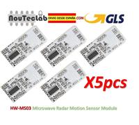 5pcs HW-MS03 Microonde Radar Motion Sensore Modulo 2.4GHz To 5.8GHz