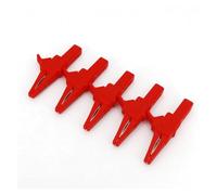 5Pcs Insulated 83mm Large Alligator Clip Test Probe With 4mm Jack 1000V 32A NWPNLXEA(5Pcs Red)