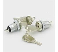 5pcs Interruttore a chiave ON/Off Interruttore di blocco KS-02