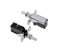 5PCS Interruttore autobloccante a chiave diritta KCD-A10 SW-2 A04 Interruttore di alimentazione 2Pin Molla esterna 5A for cappa da cucina