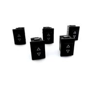 5Pcs KCD1 15 * 21mm 3pin Rocker Switch 10A/125V Arrow Self-reset/Momentary Push Button Switch