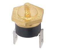 5PCS KSD301 Termostato Interruttore di Controllo della Temperatura in Rame Bimetallico M4 Normalmente Chiuso NC 250V Regola L'interruttore della Temperatura del Disco a Scatto(40℃)