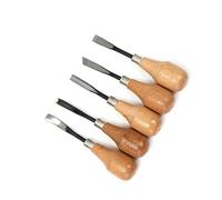 5pcs Lavorazione Del Legno Professionale Sgorbie Intaglio Legno Mano Scalpello Strumento Set Intaglio Cucchiai Ciotole Set Strumenti FAI DA TE