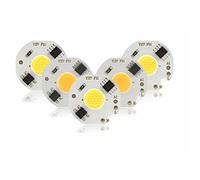 5PCS LED 3W 5W 7W 9W Chip COB Lampada 220V Smart IC Nessun Driver Necessario Lampadina LED Per Faretto Faretto Illuminazione Fai Da Te Bianco Freddo Bianco Caldo,5W,Bianco Freddo