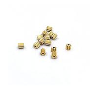 5pcs/lot 0.3 Modulus 13T 1.48MM HOLE Teeth Metal Copper Gear Spindle Gearwheel Fit 1mm 1.5mm 2mm Shaft NWPNLXEA