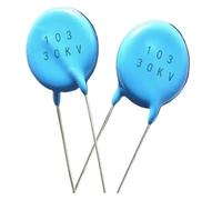 5pcs/lot 10KV 15KV 20KV 25KV 30KV 40KV 50KV 101 102 103 221 222 331 332 471 472 501 CT81 High Voltage Ceramic capacitor CZAOINCU(30KV 101)