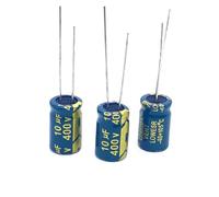 5pcs/lot 10UF400v high frequency low impedance 400V 10UF aluminum electrolytic capacitor S103 20% NWPNLXEA
