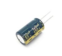 5pcs/lot 120UF high frequency low impedance 450v 120UF aluminum electrolytic capacitor size 18 * 30 mm 20% NWPNLXEA