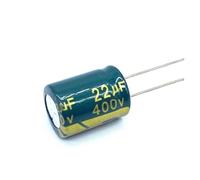 5pcs/lot 400V22UF high frequency low impedance 400V 22UF aluminum electrolytic capacitor size 13 * 17 20% NWPNLXEA
