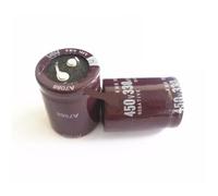 5pcs/lot 450v 330uf high frequency low impedance 450v330UF aluminum electrolytic capacitor size 30 * 40 20% ICXLPMC