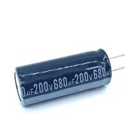 5pcs/lot 680UF 200v 680UF aluminum electrolytic capacitor size 18 * 50 200V680UF 20% CZAOINCU
