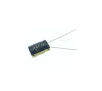 5pcs/lot Aluminum Electrolytic Capacitor 50V / 220 UF 50V/220UF Electrolytic Capacitor Size 8 * 12 mm plug-in 50V 220UF NWPNLXEA