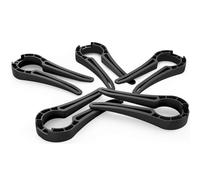 5PCS Lucchetti Per Manopole Per Fornello a Gas, A Prova Di Bambino Blocca Pomello,Bambini e Animali Domestici,Coperture Di Sicurezza Del Forno Baby Proofing, Fornello Forno a Prova Pulsante