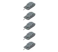 5PCS M1A1 Abrams Carro Armato 1/350-1/700 Modello Resina 3D | M1A1 Abrams Carro Armato, US Army Della Guerra Fredda MBT Abrams, Modello Resina DIY Non Verniciato(1/700(1.44CM))