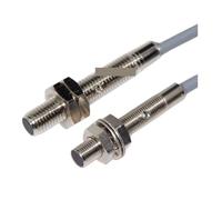 5PCS M4 M5 M6 Inductive Proximity Switch Sensor 3 Wire DC10-30V 500HZ 100mA Detecting Distance 1mm NPN/PNP(M5 PNP NO BY)