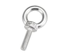 5pcs M8x30mm Thread 20mm Inside Dia 35mm OD 304 Stainless Steel Lifting Eye Bolt