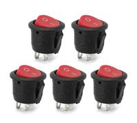 5Pcs Marino Barche a Bilanciere Interruttori 2 Pin 250V 6A 125V 10A Rotondo