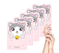 5PCS Maschere Idratanti per Le Mani, Guanti Idratanti per La Notte per Le Mani Secche E Screpolate, Niacinamide - Maschera a forma di artiglio (rosa)