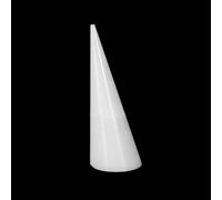 5PCS Massiccio Acrilico Trasparente Cono per Anello Display Stand Gioielli Porta