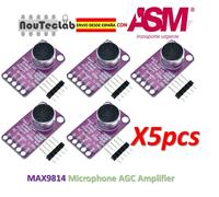 5pcs MAX9814 Microphone Amplifier Board Modulo Auto Gain Control Agc Elettrete