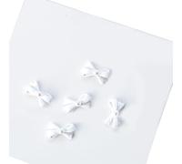 5Pcs Metallo Nail Art Borchie 3D Charms Metallo Gioielli Decorazioni Perle Archi Accessori Decorazione Rivetti