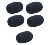 5PCS Microfono Schiuma Coperture Professionali Mic Parabrezza Protezioni Parabrezza Conference Call Studio Registrazioni Microfono Filtro in Schiuma Parabrezza